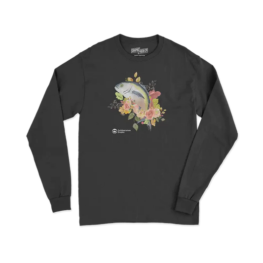 Fishing Flower' Men Long Sleeve Shirt