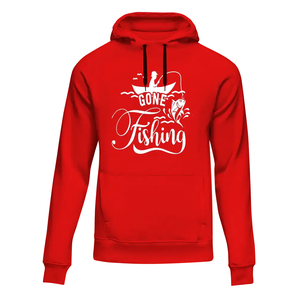 Gone Fishing Unisex Hoodie