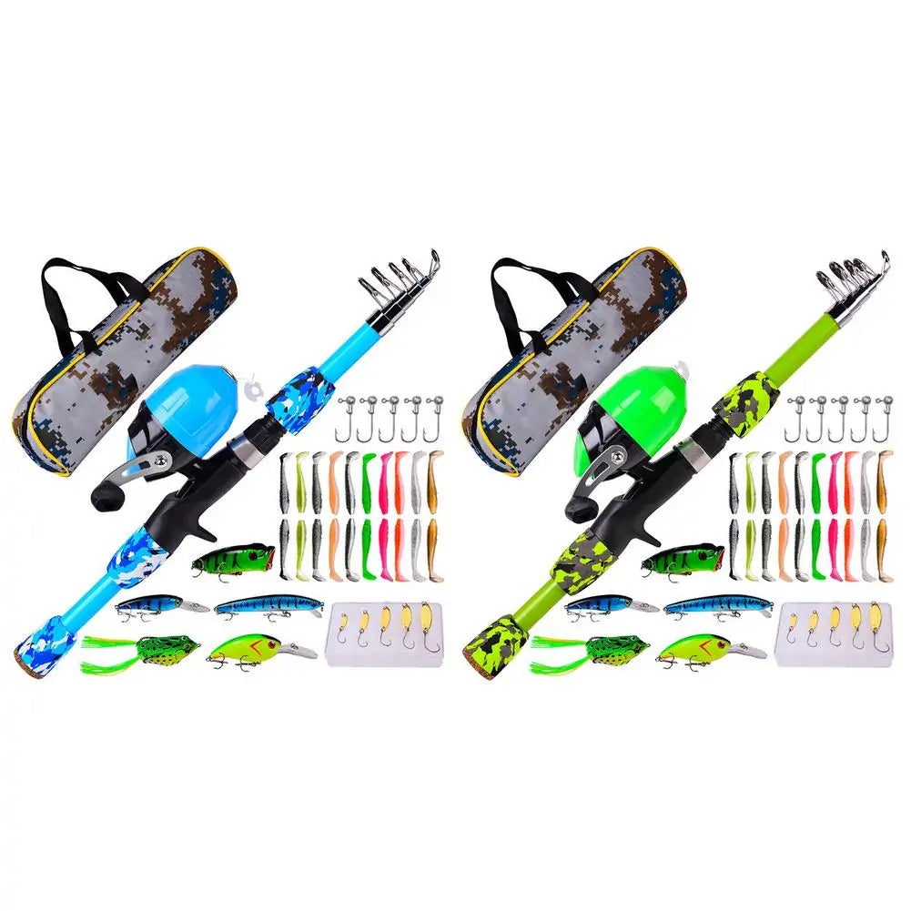 Kids Fishing Pole Set