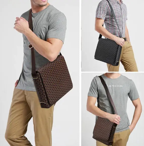 Men's Flap Shoulder Bag