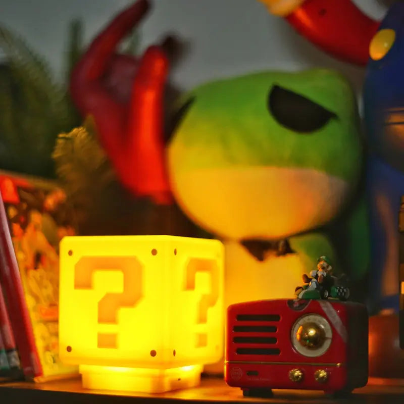 Mario Question Mark Box Night Light