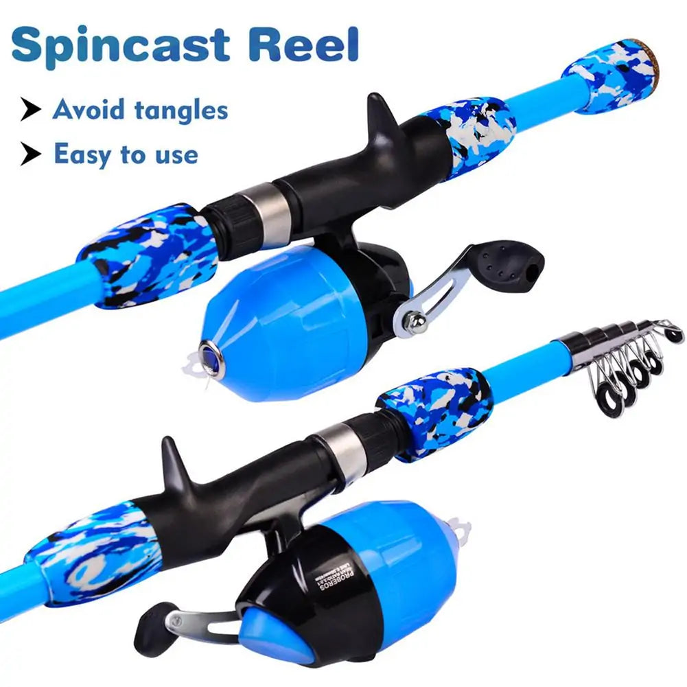 Kids Fishing Pole Set