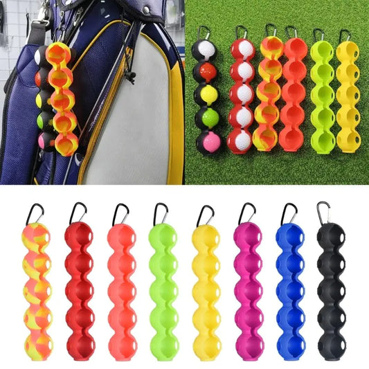 Silicone Golf Ball Cover: Portable Support for Quick Release Training (24BD)